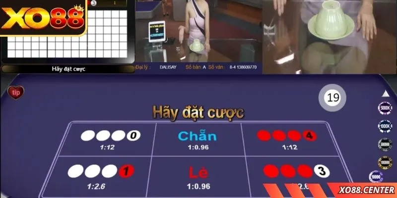Xóc đĩa online mô phỏng bàn chơi chân thật, kết quả công bằng